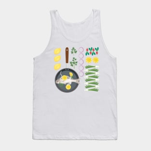 Fish Flat Lay Tank Top